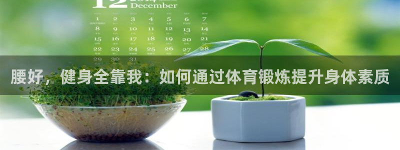 xc体育app官方网站：腰好，健身全靠我：如何通过体育锻炼提升身体素质